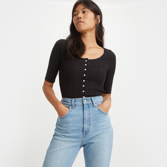 Levi's Tops - Levi’s Dry Goods Pointelle Top